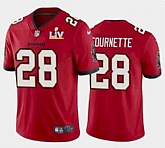 Nike Men & Women & Youth Buccaneers 28 Leonard Fournette Red 2021 Super Bowl LV Vapor Untouchable Limited Jersey,baseball caps,new era cap wholesale,wholesale hats